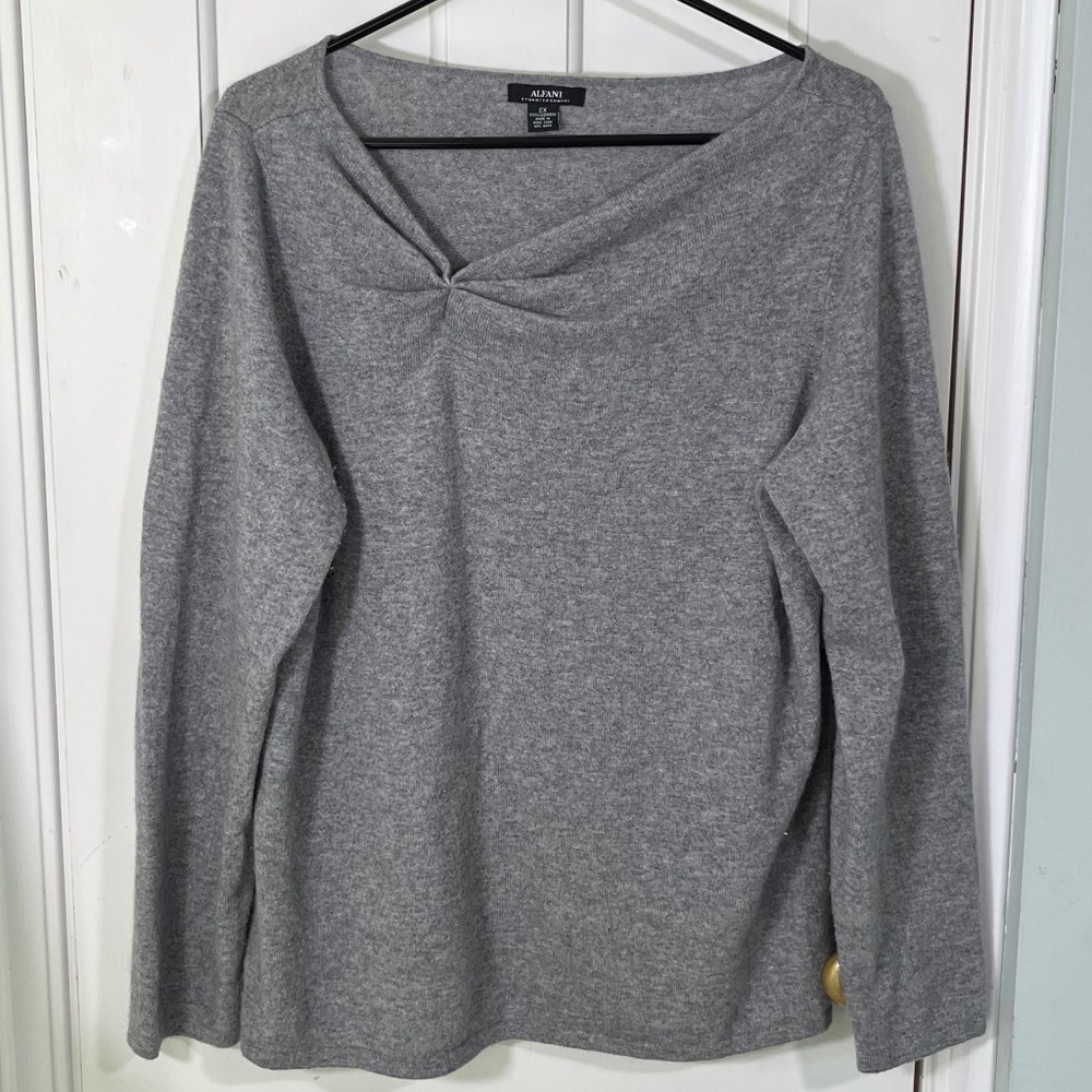 Alfani Women's Cashmere Sweater Size 2X